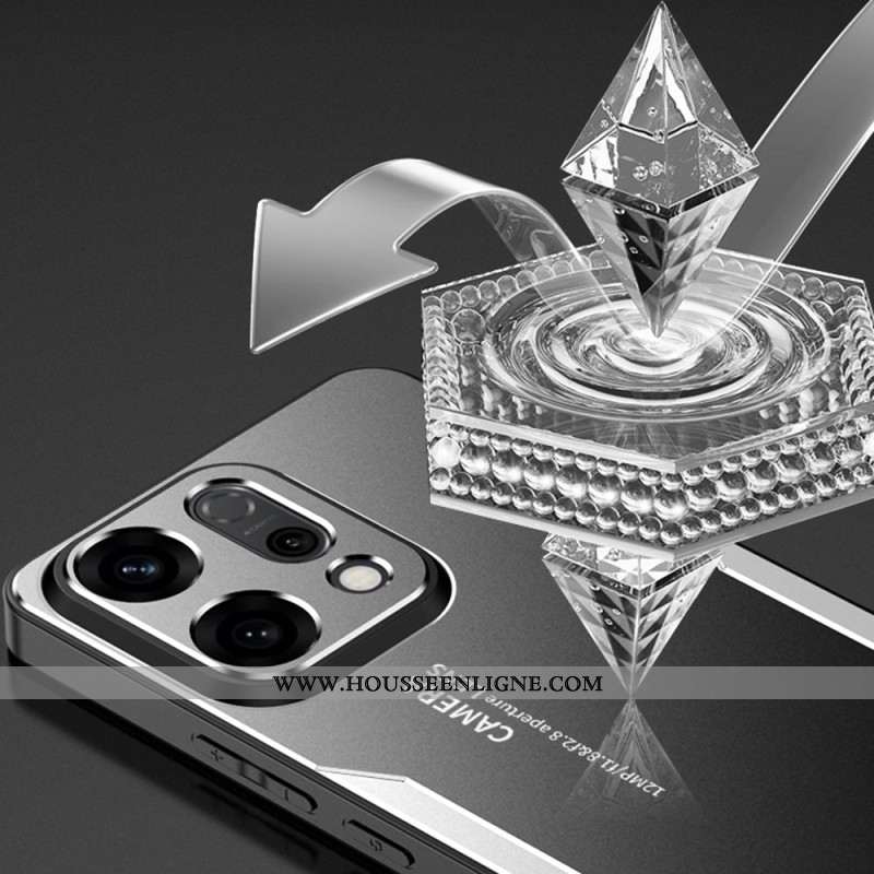 Coque Oppo Reno 14 5G Effet Métal