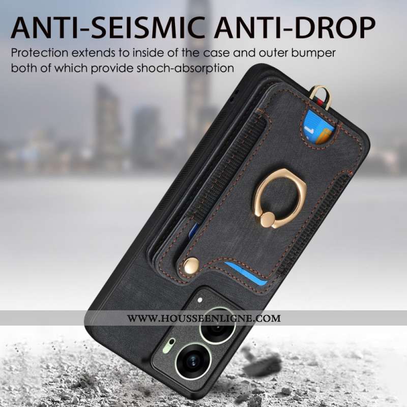 Coque Oppo Reno 14 5G Porte-Cartes RFID