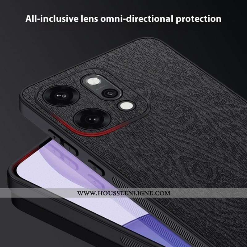 Coque Oppo Reno 14 5G Texture Bois