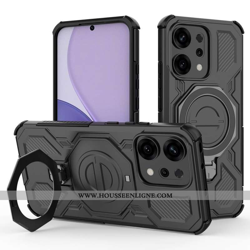 Coque Oppo Reno 14 5G Ultra Résistante Magnétique avec Support