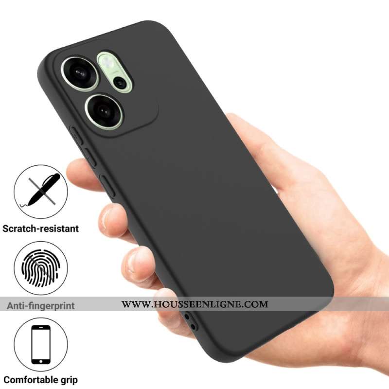 Coque Oppo Reno 14 F 5G Silicone Liquide à Lanière