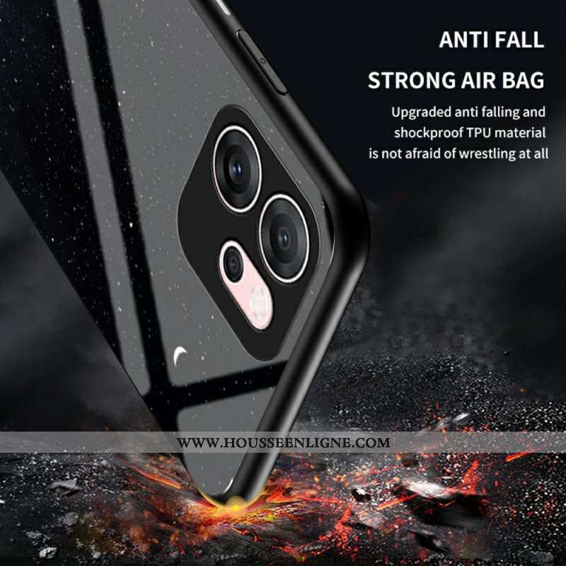 Coque Oppo Reno 14 F 5G Verre Trempé Ciel