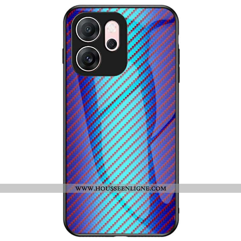 Coque Oppo Reno 14 F 5G Verre Trempé Fibre Carbone