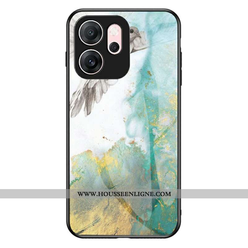 Coque Oppo Reno 14 F 5G Verre Trempé Marbre