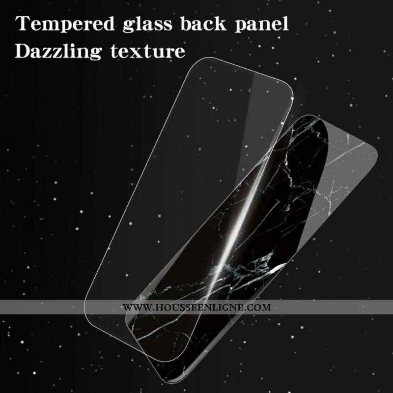 Coque Oppo Reno 14 F 5G Verre Trempé Marbre