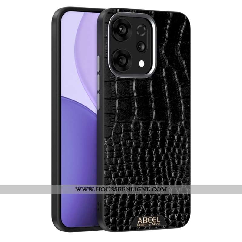 Coque Oppo Reno 14 Pro 5G Compatible MagSafe Texture Crocodile