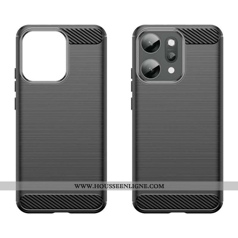 Coque Oppo Reno 14 Pro 5G Fibre Carbone Brossée