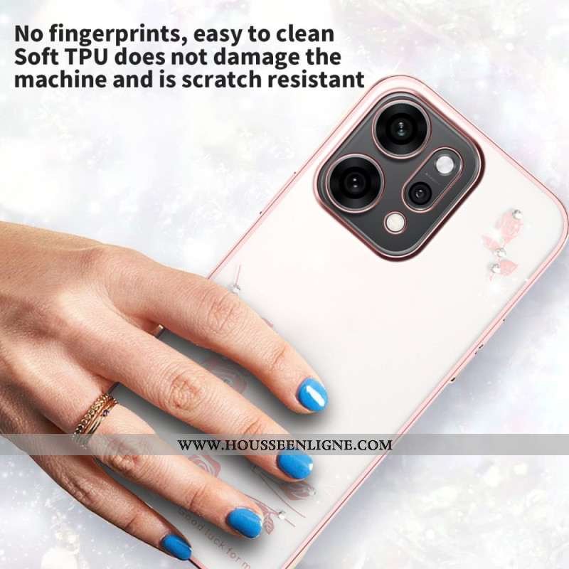 Coque Oppo Reno 14 Pro 5G Florale KADEM