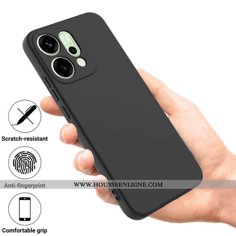 Coque Oppo Reno 14 Pro 5G Silicone Liquide à Lanière