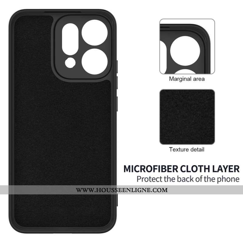 Coque Oppo Reno 14 Pro 5G Silicone Liquide à Lanière