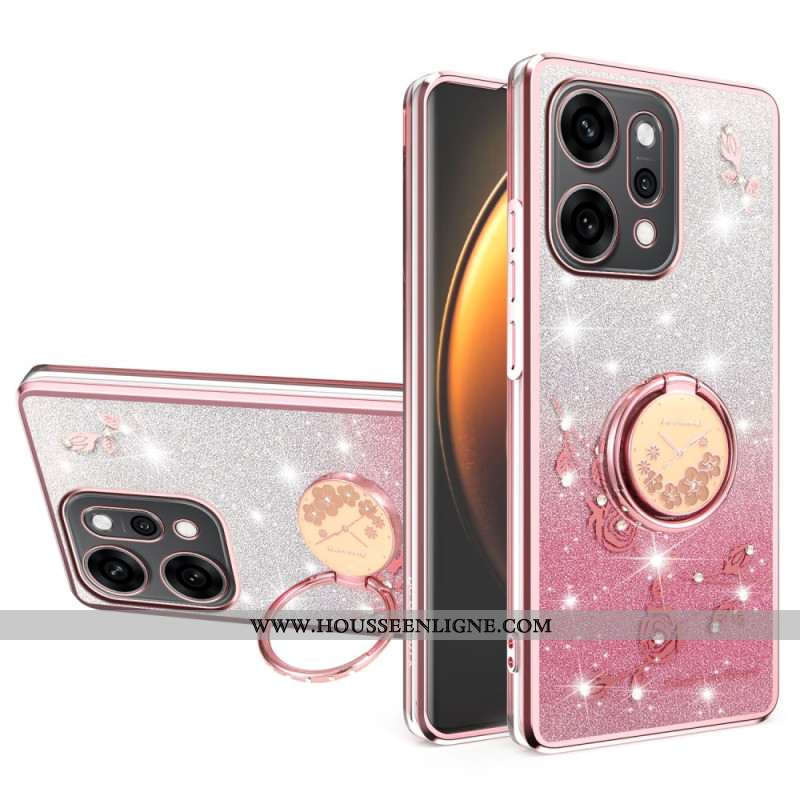 Coque Oppo Reno 14 Pro 5G Strass Anneau-Support
