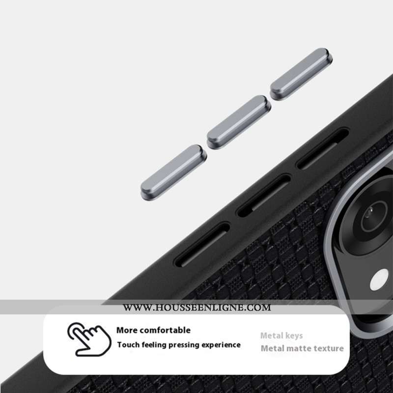 Coque Oppo Reno 14 Pro 5G compatible MagSafe Cuir ABEEL