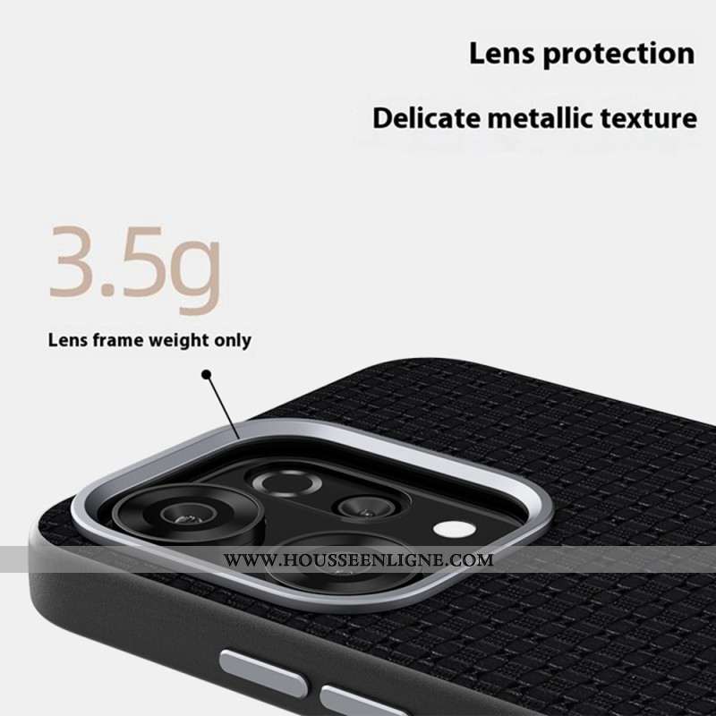 Coque Oppo Reno 14 Pro 5G compatible MagSafe Cuir ABEEL