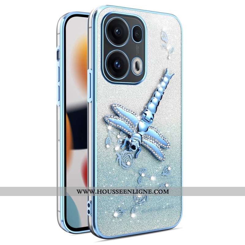 Coque Oppo Reno1 3 Pro 5G Support Libellule KADEM