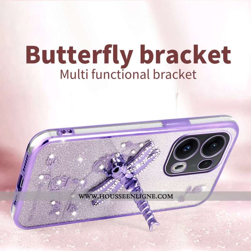 Coque Oppo Reno1 3 Pro 5G Support Libellule KADEM