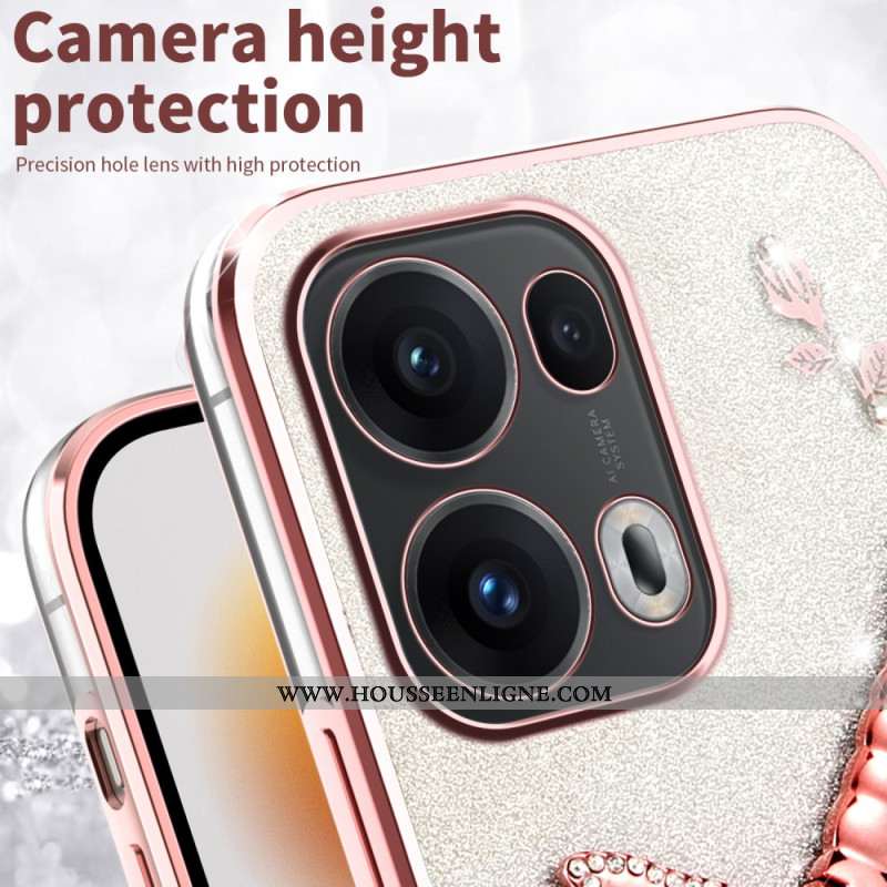 Coque Oppo Reno1 3 Pro 5G Support Libellule KADEM