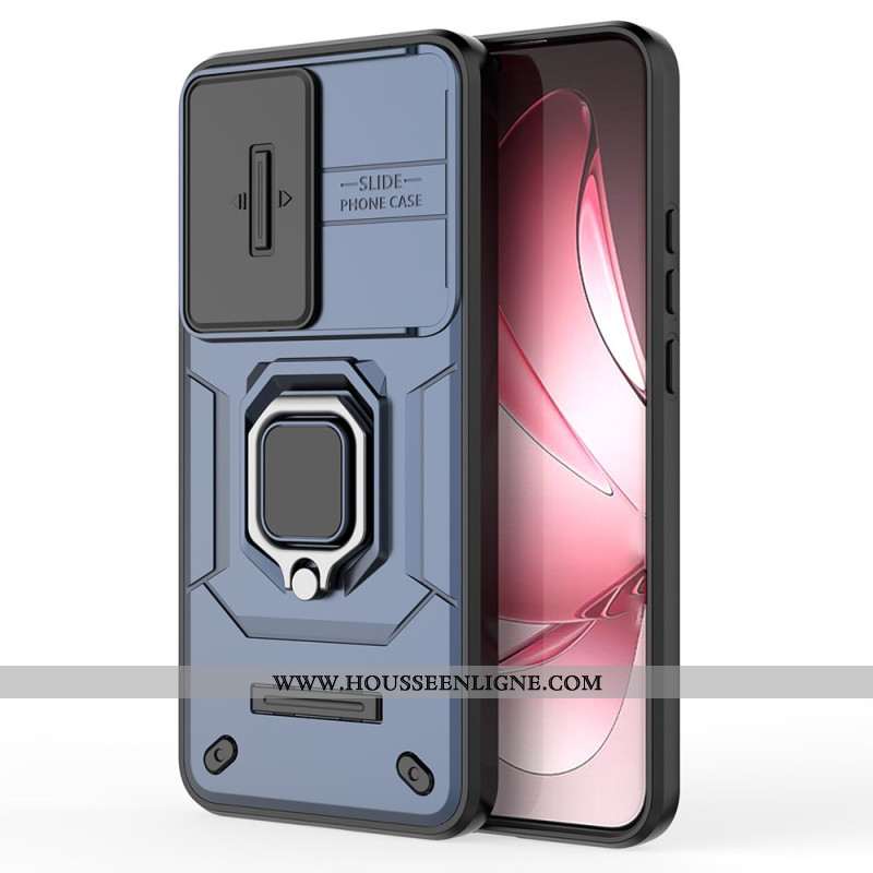 Coque Oppo Reno13 Pro 5G Ring Résistante avec Couvre-Objectif