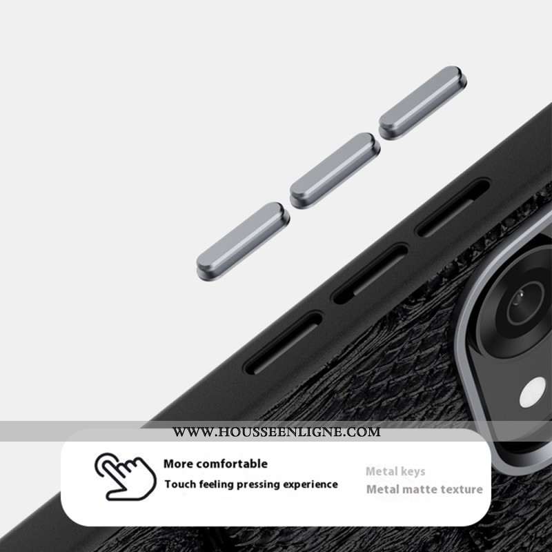 Coque Oppo Reno14 5G Compatible MagSafe Texture Micro-Gaufrée ABEEL
