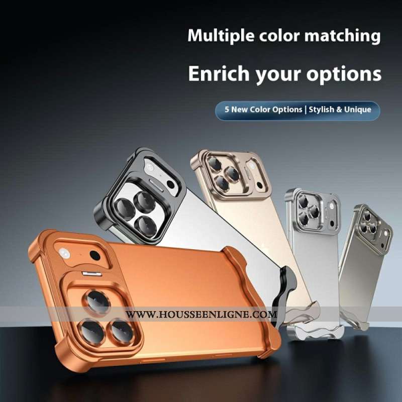 Coque Phone 17 Pro Bumper avec Support et Protection pour Objectif