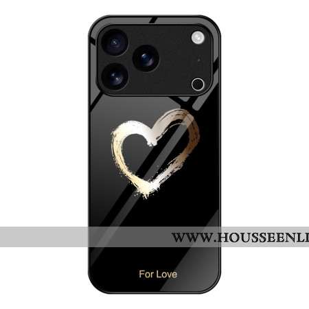 Coque Phone 17 Pro Max Amour Noir