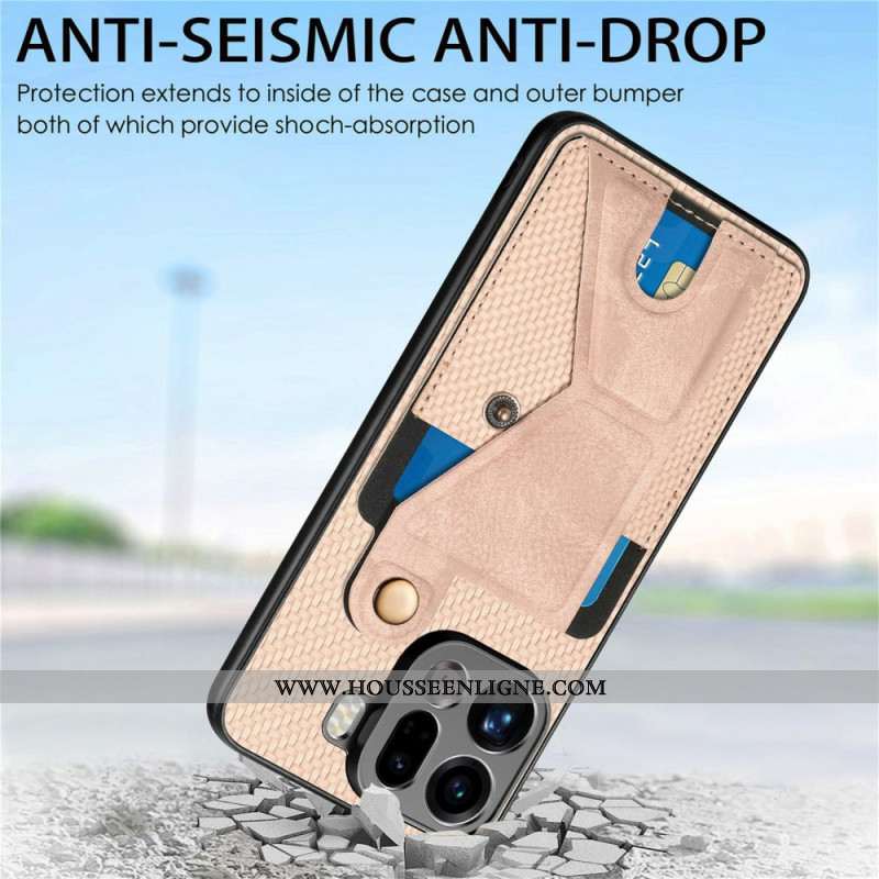 Coque Porte-Cartes et Support Design K