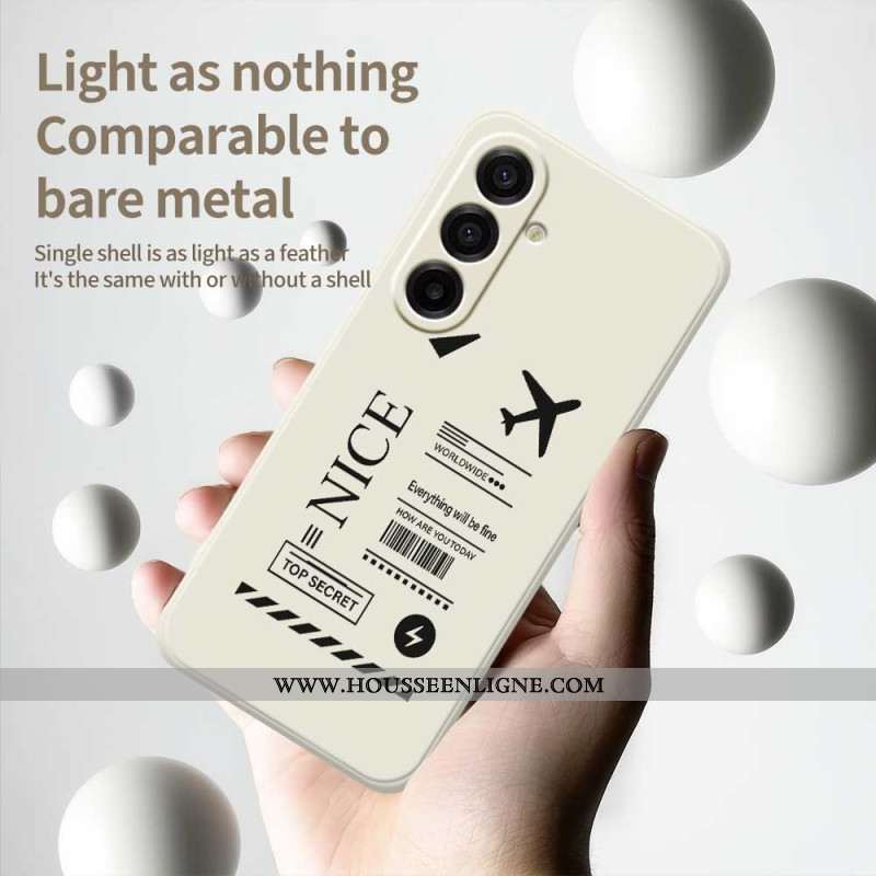 Coque Samsung Galaxy A17 4G / 5G Billet d'Embarquement