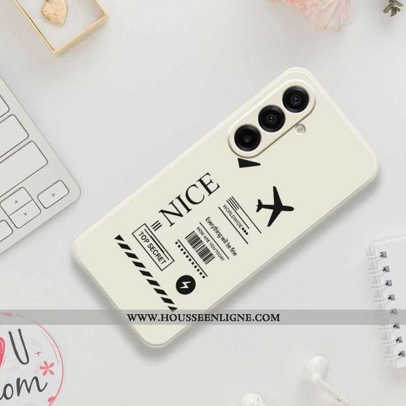 Coque Samsung Galaxy A17 4G / 5G Billet d'Embarquement