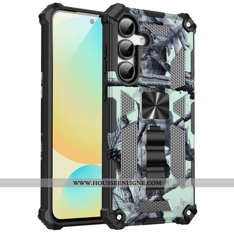 Coque Samsung Galaxy A17 4G / 5G Camouflage avec Support Intégré