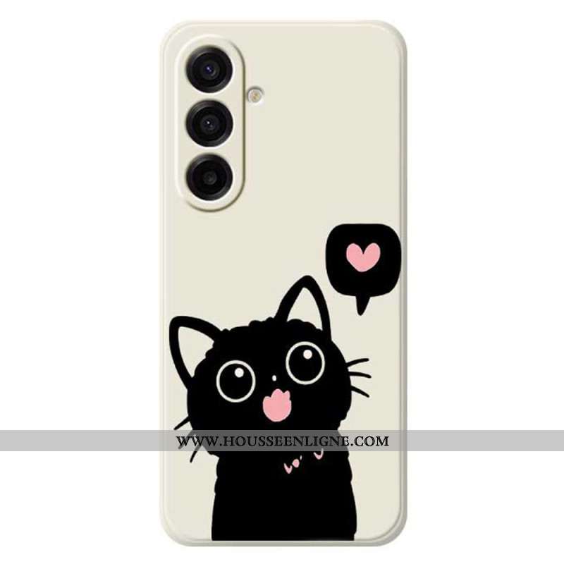 Coque Samsung Galaxy A17 4G / 5G Chat Noir