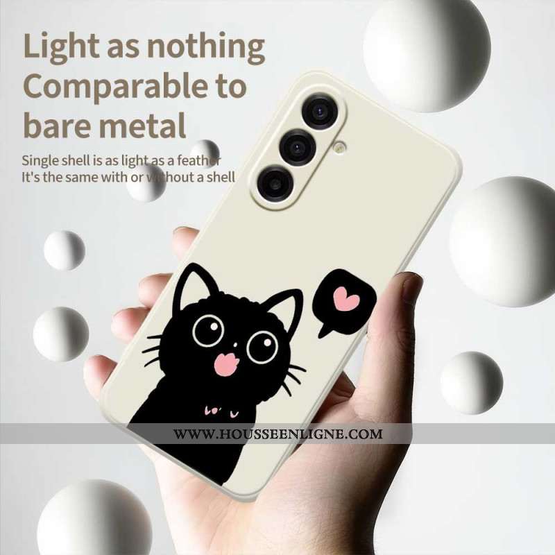 Coque Samsung Galaxy A17 4G / 5G Chat Noir