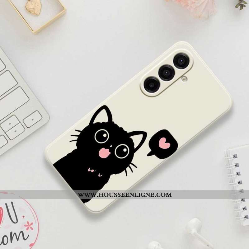 Coque Samsung Galaxy A17 4G / 5G Chat Noir