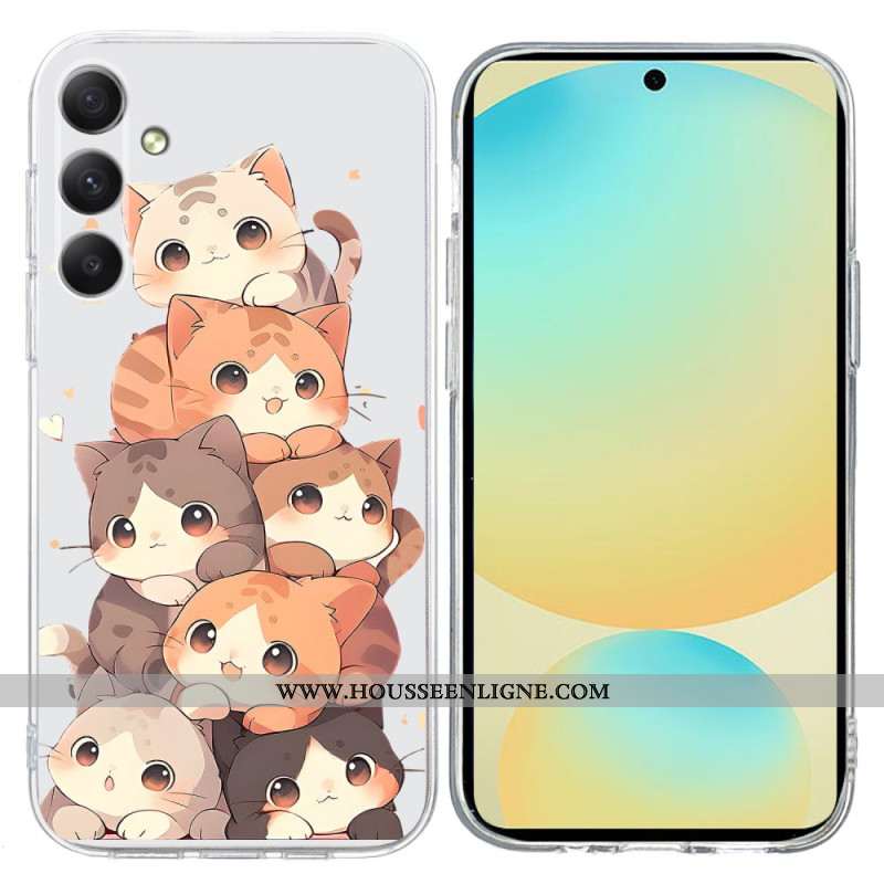 Coque Samsung Galaxy A17 4G / 5G Chatons