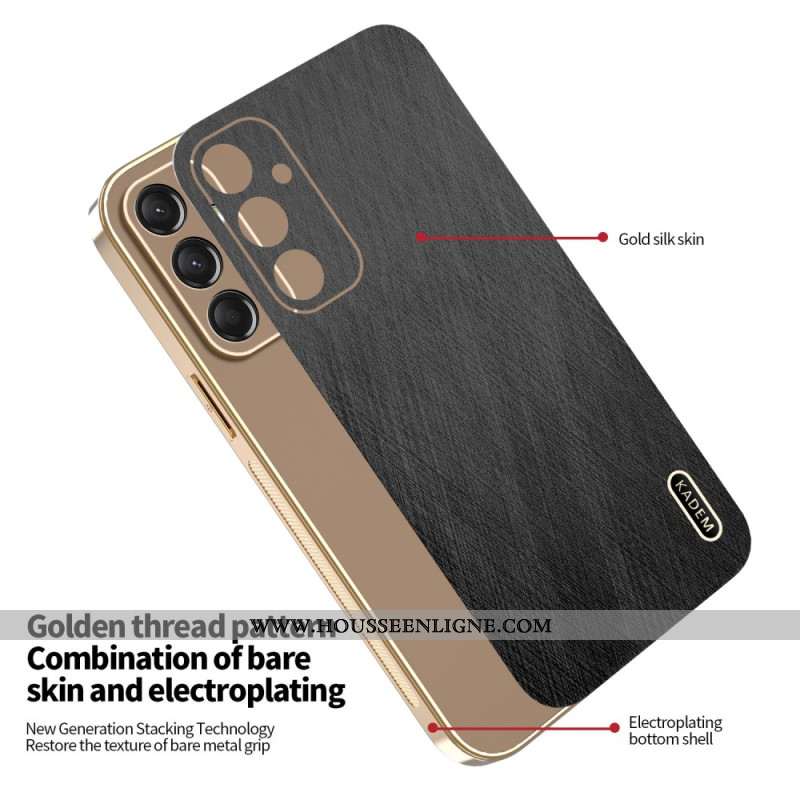 Coque Samsung Galaxy A17 4G / 5G Effet Cuir AZNS