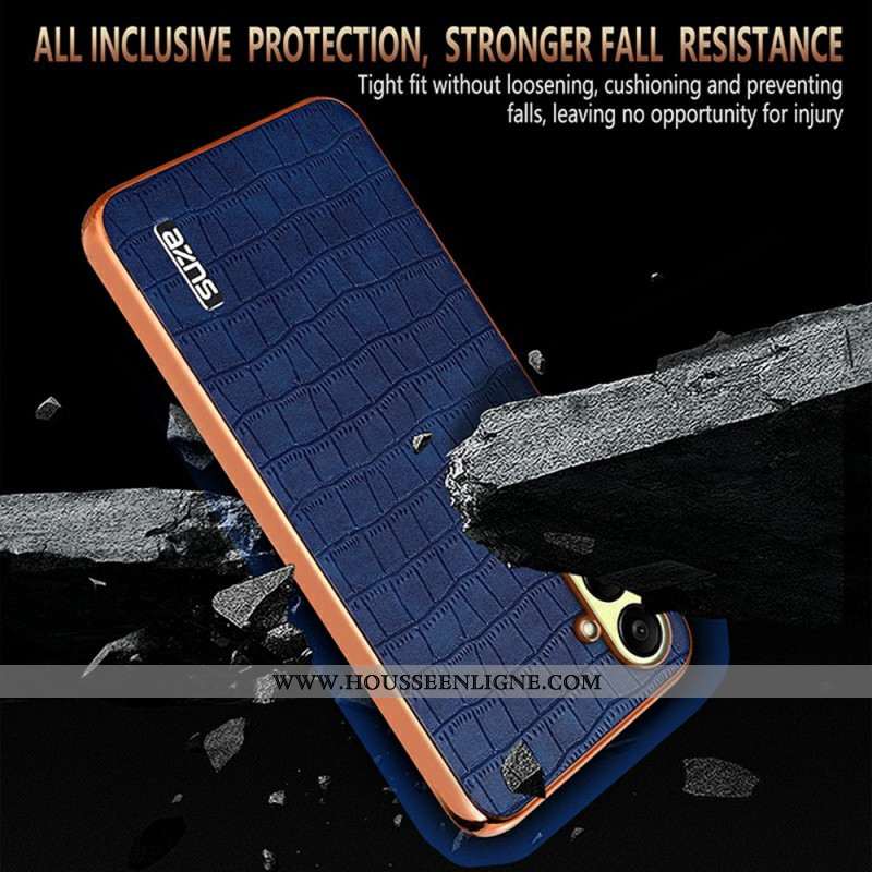 Coque Samsung Galaxy A17 4G / 5G Effet Cuir AZNS