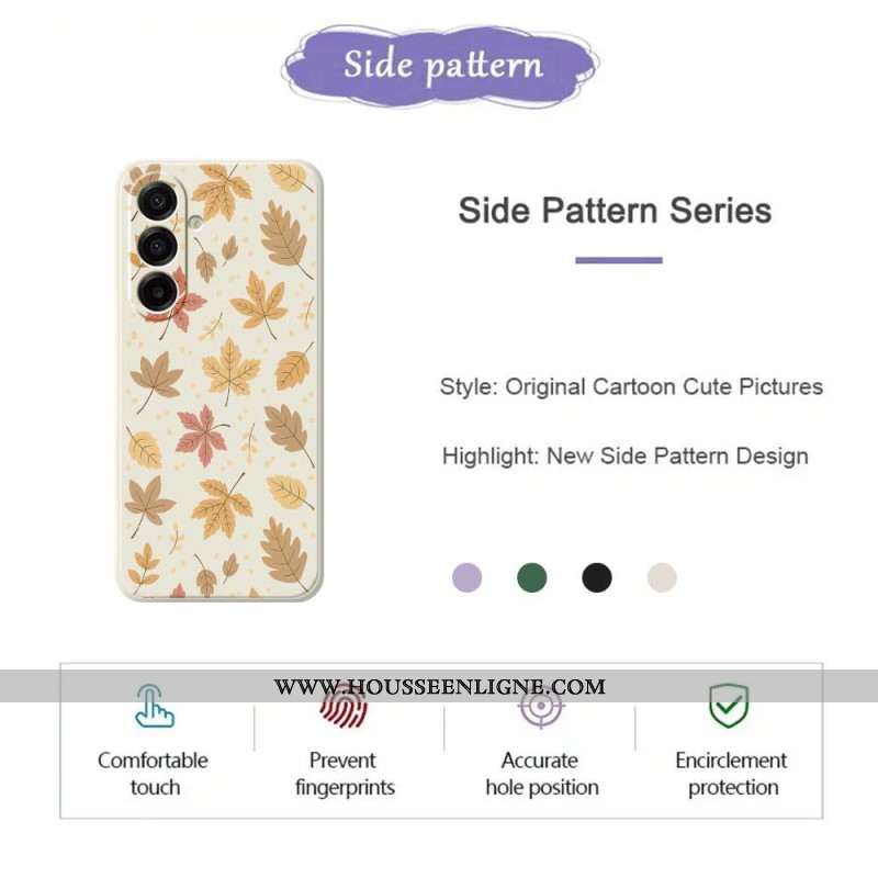 Coque Samsung Galaxy A17 4G / 5G Feuilles