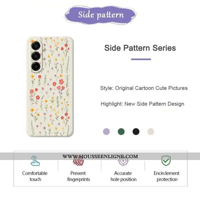 Coque Samsung Galaxy A17 4G / 5G Fleurettes