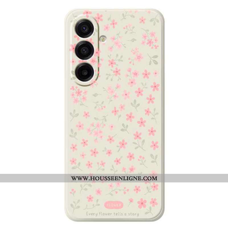 Coque Samsung Galaxy A17 4G / 5G Fleurettes Roses