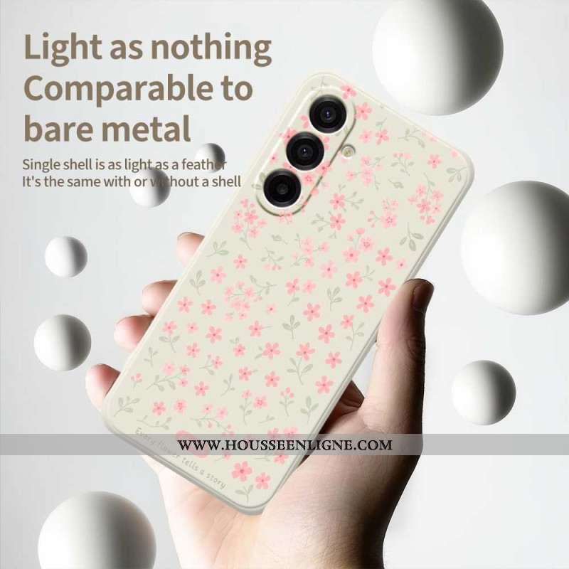 Coque Samsung Galaxy A17 4G / 5G Fleurettes Roses