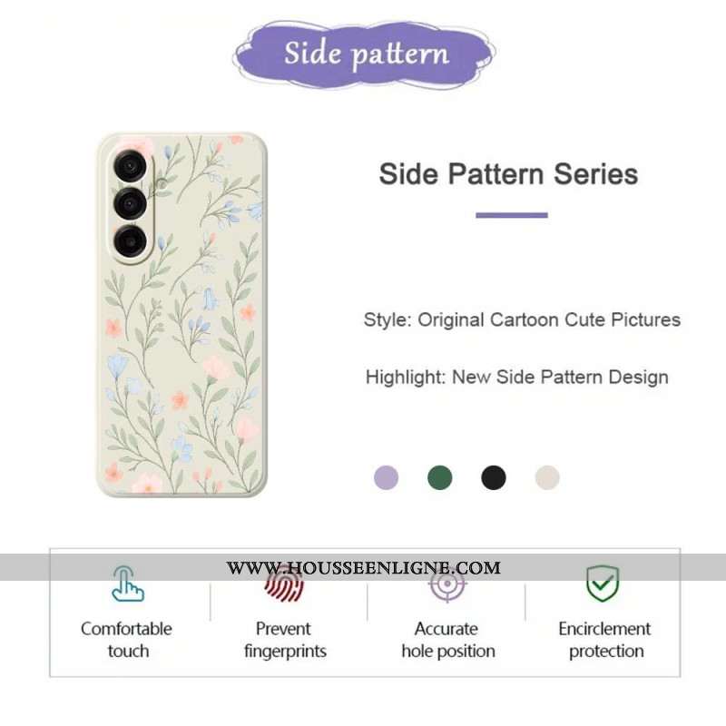 Coque Samsung Galaxy A17 4G / 5G Fleurettes des Champs