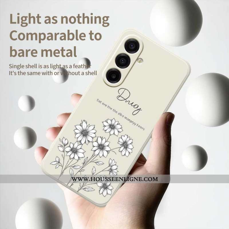 Coque Samsung Galaxy A17 4G / 5G Fleurs Graphiques