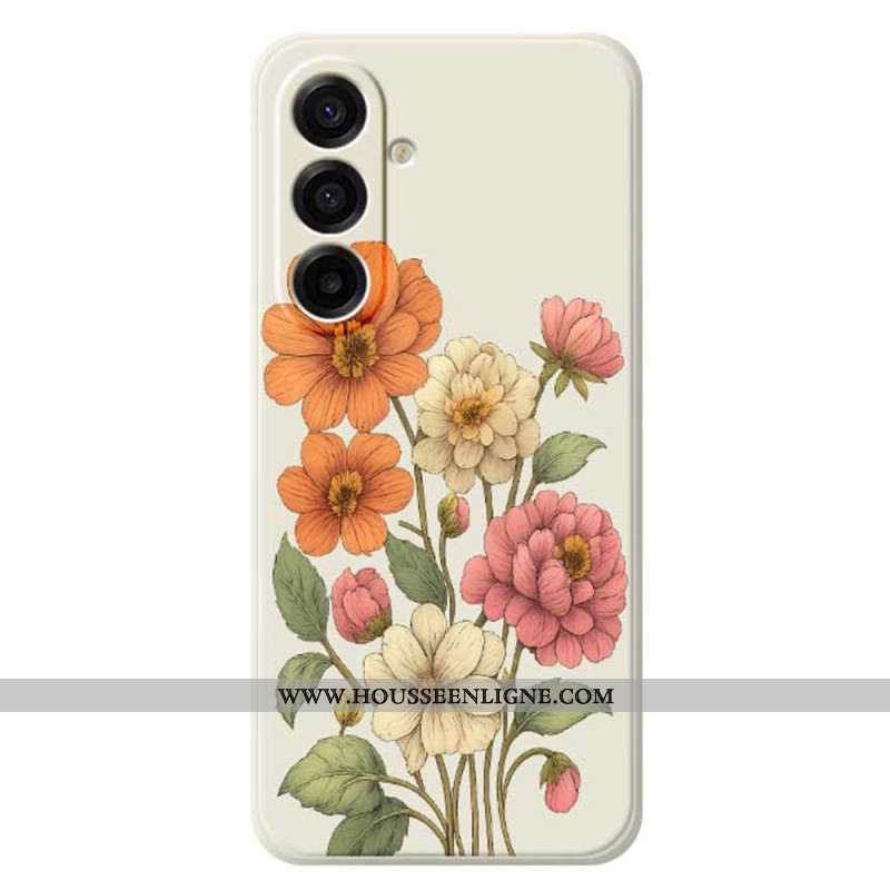 Coque Samsung Galaxy A17 4G / 5G Motif Floral