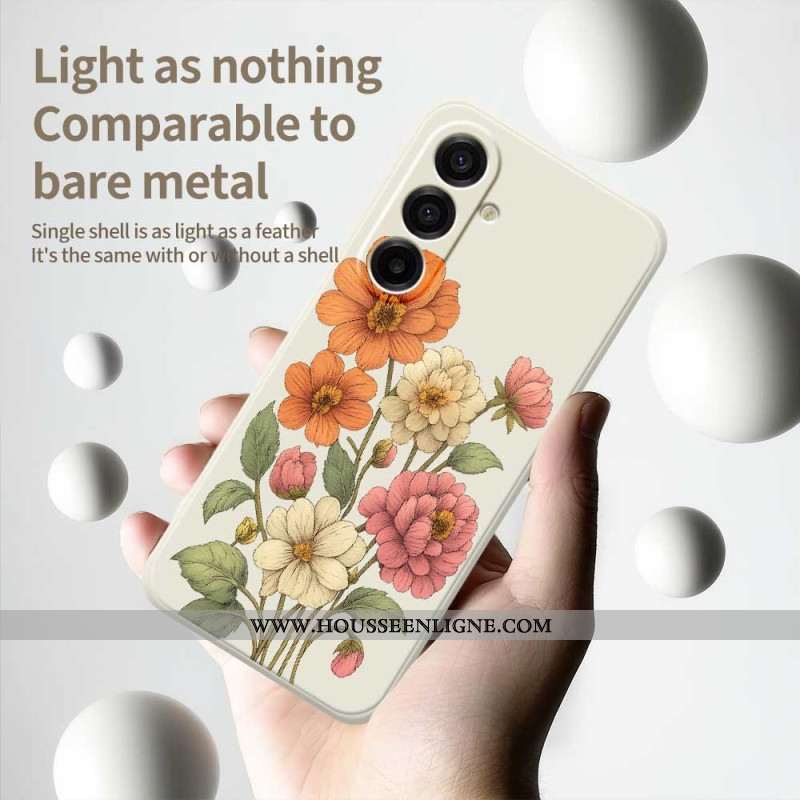 Coque Samsung Galaxy A17 4G / 5G Motif Floral