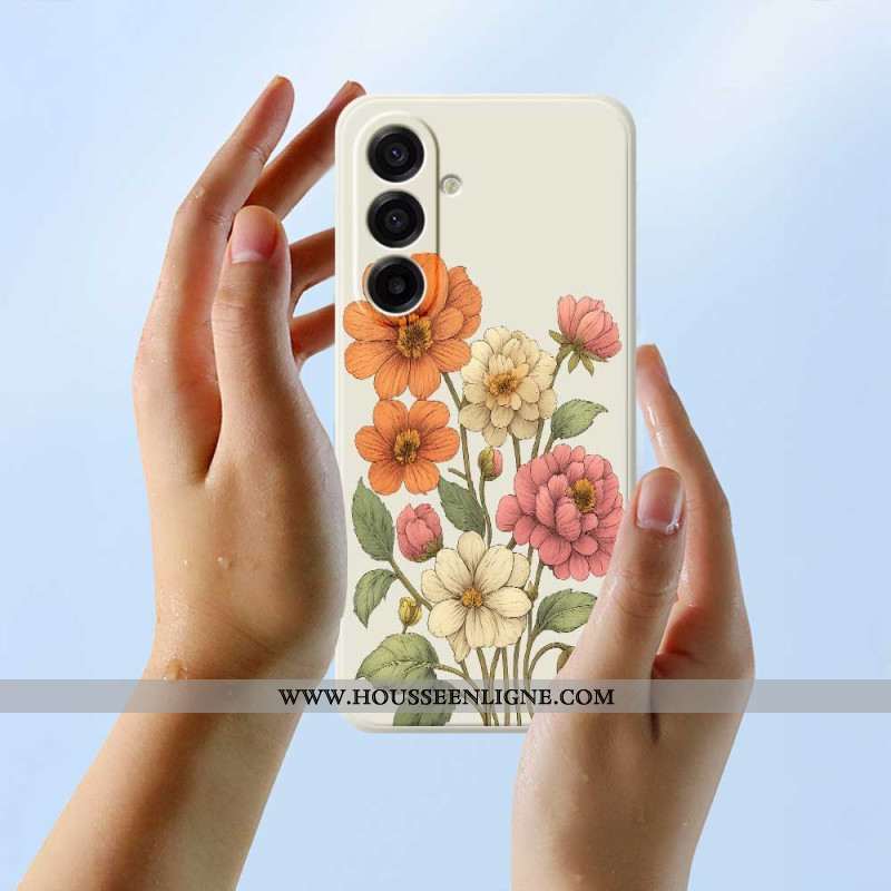 Coque Samsung Galaxy A17 4G / 5G Motif Floral