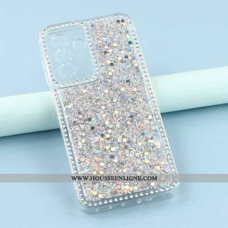 Coque Samsung Galaxy A17 4G / 5G Paillettes et Strass