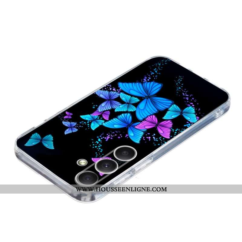 Coque Samsung Galaxy A17 4G / 5G Papillons Colorés