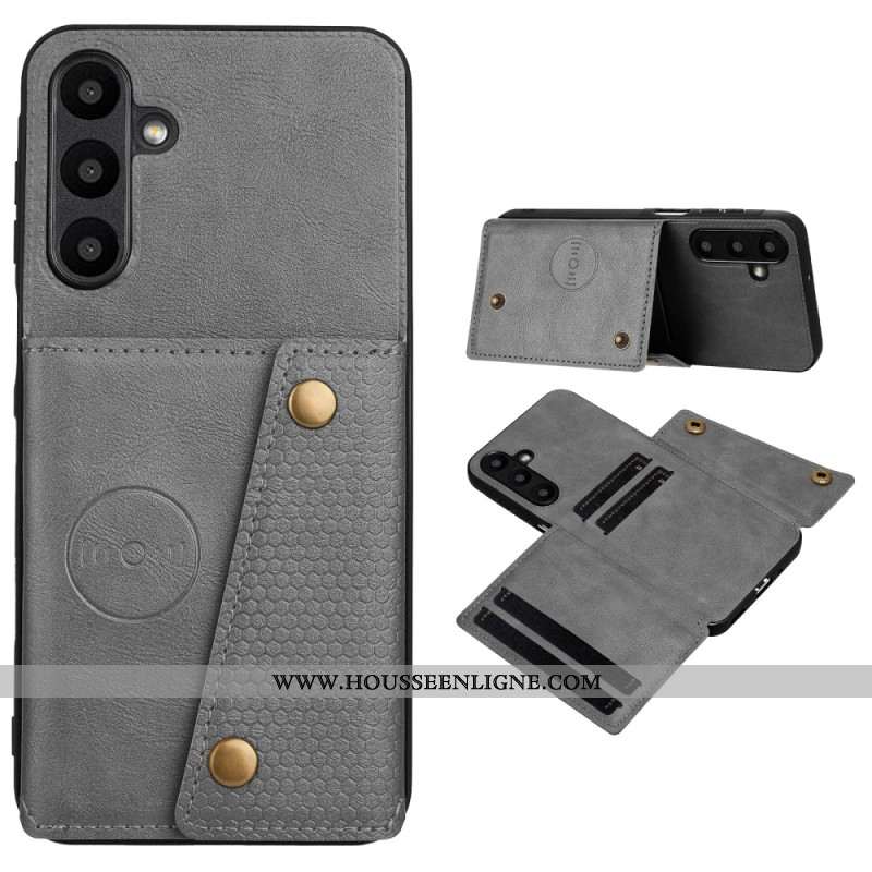 Coque Samsung Galaxy A17 4G / 5G Porte-Cartes Effet Cuir