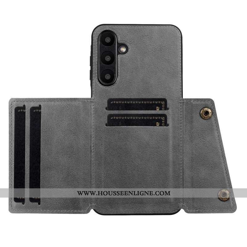 Coque Samsung Galaxy A17 4G / 5G Porte-Cartes Effet Cuir