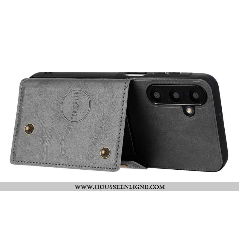 Coque Samsung Galaxy A17 4G / 5G Porte-Cartes Effet Cuir