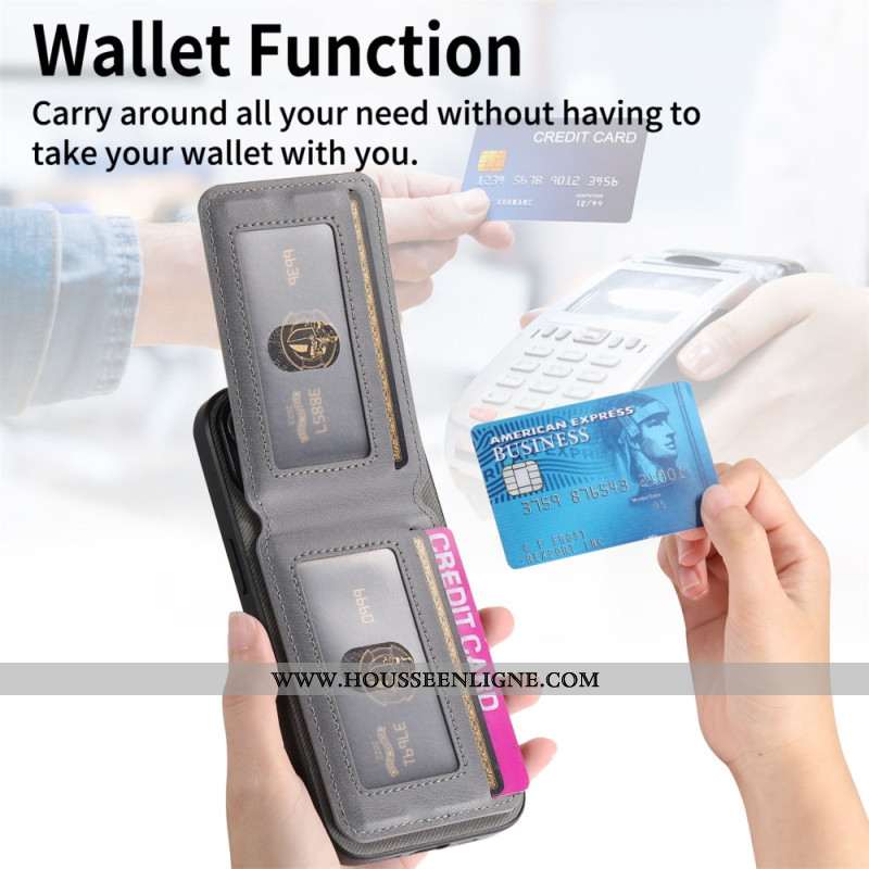 Coque Samsung Galaxy A17 4G / 5G Porte-Cartes et Protection RFID