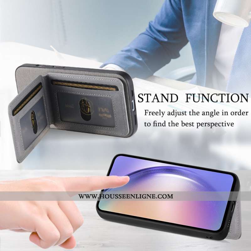 Coque Samsung Galaxy A17 4G / 5G Porte-Cartes et Protection RFID